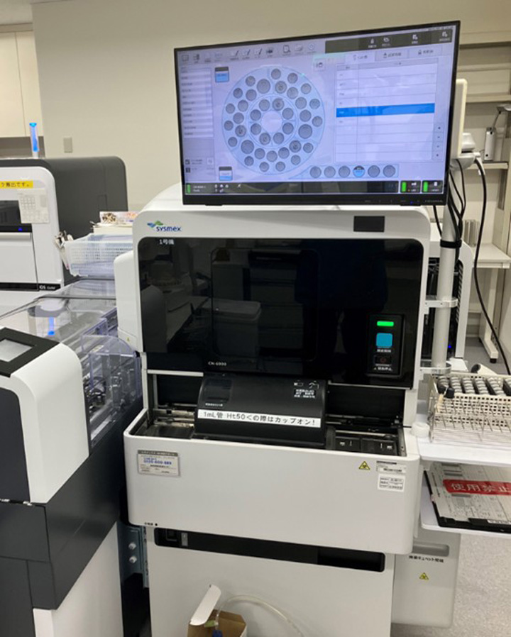 全自動血液凝固分析装置（CN6000）