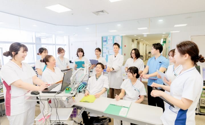 チームカンファレンスの様子