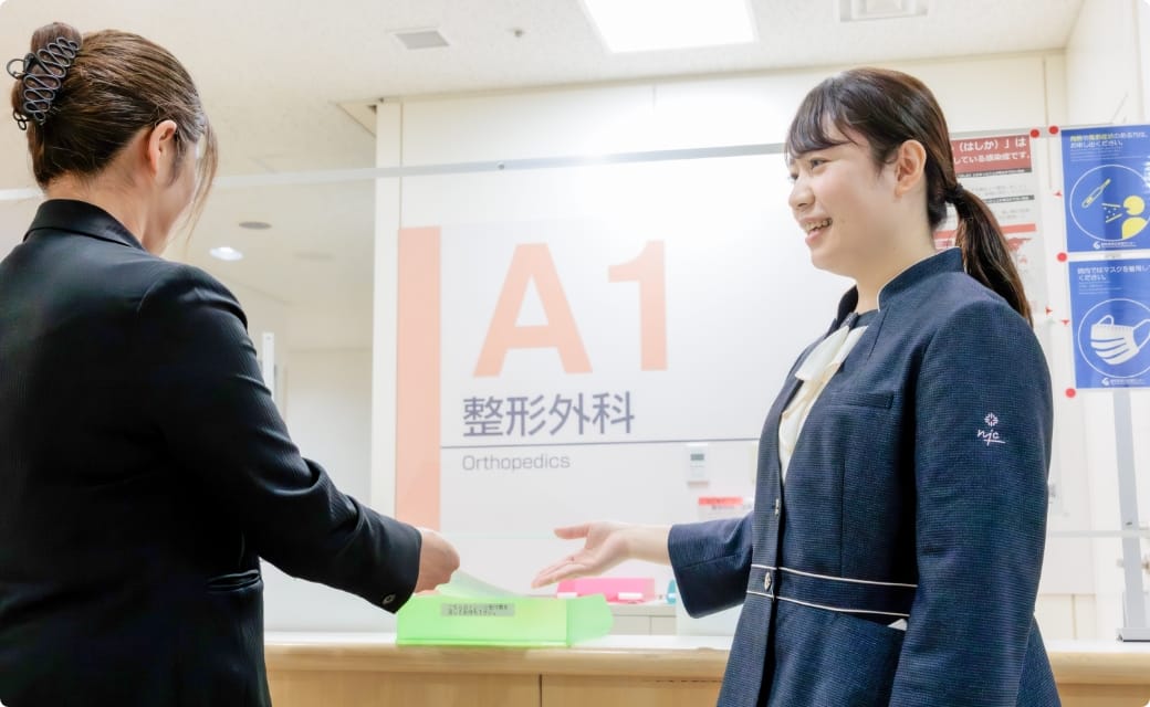 診療科受付・診察待合